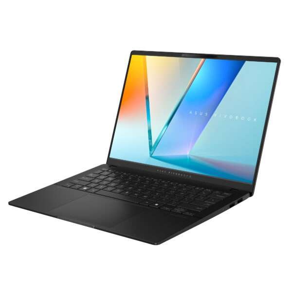 ASUS Vivobook S 14 OLED in with ultra-slim 14-inch chassis, weighing just 1.3kg with premium metal finish