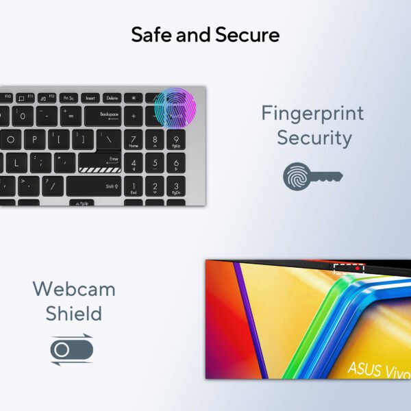Windows Hello Fingerprint Sensor on ASUS Vivobook S 15 OLED Power Button