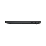 The 180-degree hinge of the Asus ExpertBook B1 B1503CVA-NJ1008X shown fully flattened, illustrating its flexibility for collaboration or presentation.