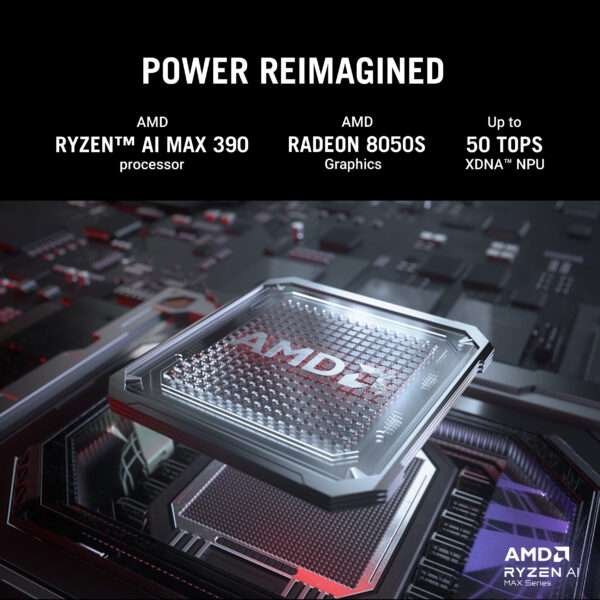 Asus ROG Flow Z13 GZ302EA-RU420WS built with a CNC aluminum chassis for long-lasting durability and portability