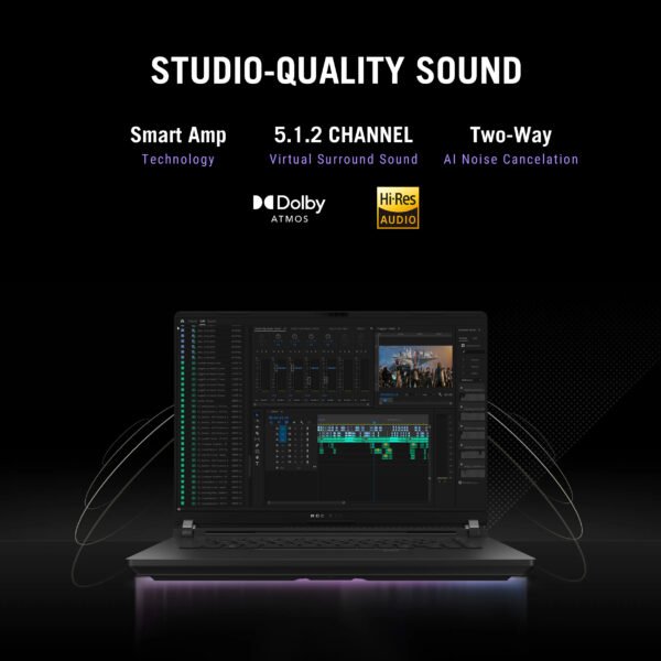 Asus ROG Strix SCAR 16 G635LX-RW158WS powered by Intel Core Ultra 9 275HX processor and NVIDIA GeForce RTX 5090 GPU for high-performance gaming