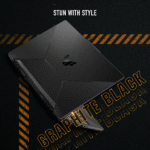 SUS TUF A15 FA506NCR-HN054W with a long-lasting battery, providing extended gaming and productivity hours