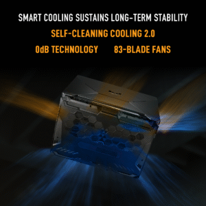 ASUS TUF Gaming A15 FA566NCR-HN075W delivering immersive gaming with powerful hardware, high refresh rate display, and enhanced cooling
