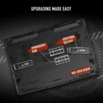 ASUS TUF Gaming A15 FA566NCR-HN075W built with premium materials and reinforced chassis for long-lasting durability