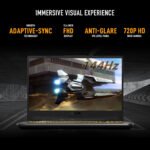 Comprehensive I/O including USB-C 3.2, HDMI 2.0b, and RJ45 Ethernet on ASUS TUF Gaming A15