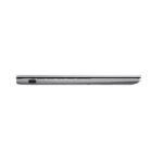 ASUS Vivobook 15 X1504VA-NJ2324WS in Cool Silver positioned with its screen laid completely flat at 180 degrees, demonstrating its versatile hinge for collaboration