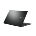 "Side angle showing ASUS Vivobook Go 15's connectivity ports including USB-C, USB 3.2, HDMI output, and 3.5mm audio jack.