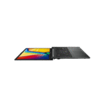 ASUS Vivobook Go 15 efficiently running multiple windows including web browser, document editor, and media player simultaneously