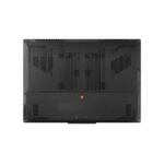 90Wh battery providing extended gaming sessions, shown with compact 200W power adapter for size comparison"