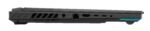 Side profile of the ASUS ROG Strix G16 showing USB, HDMI, and Thunderbolt 4 ports for connectivity.