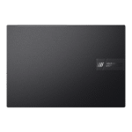 ASUS ErgoLift hinge tilting Vivobook 16X keyboard to comfortable typing angle while improving airflow underneath"