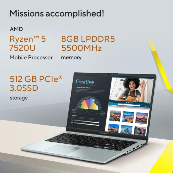 ASUS Vivobook Go 15 E1504FA-BQ2523WS - Image 3