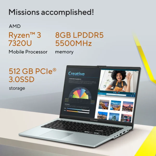 ASUS Vivobook Go 15 E1504FA-BQ2323WS - Image 2