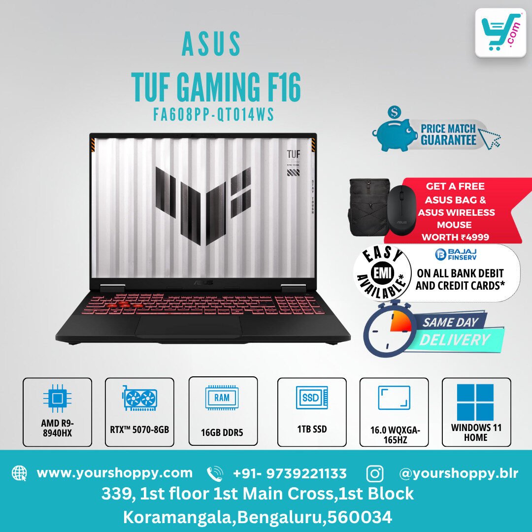 22 Asus TUF Gaming A16 FA608PP-QT014WS - Image 1
