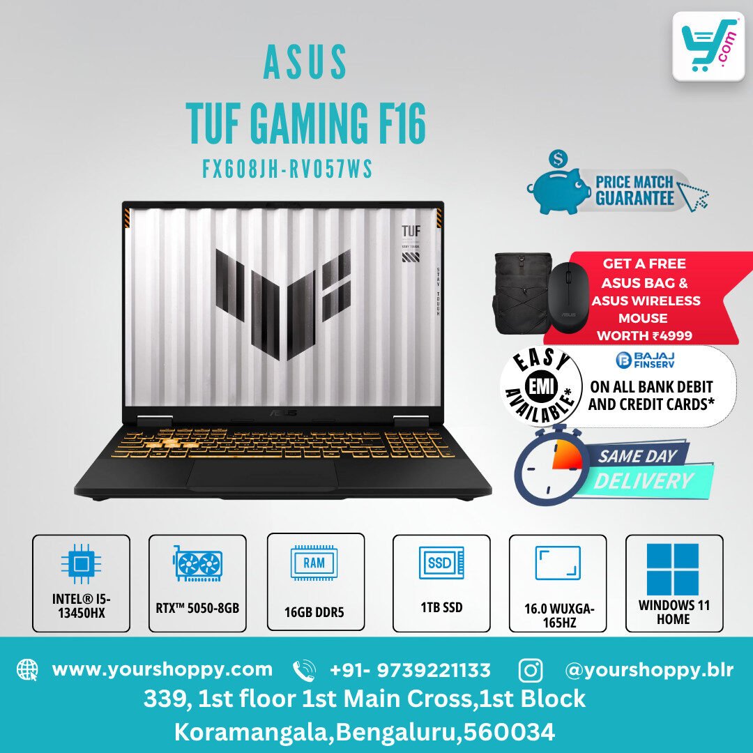 30 AsusTUF Gaming F16 FX608JH-RV057WS - Image 1