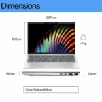 HP 13-bg0017AU Ryzen 7 AI laptop display