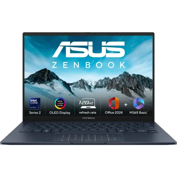 ASUS Zenbook 14 OLED UX3405CA-PZ163WS laptop front view