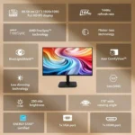 Acer EK240Y P6 23.8" Full HD IPS 144Hz Gaming Monitor – UM.QE1SS.601 - Image 9