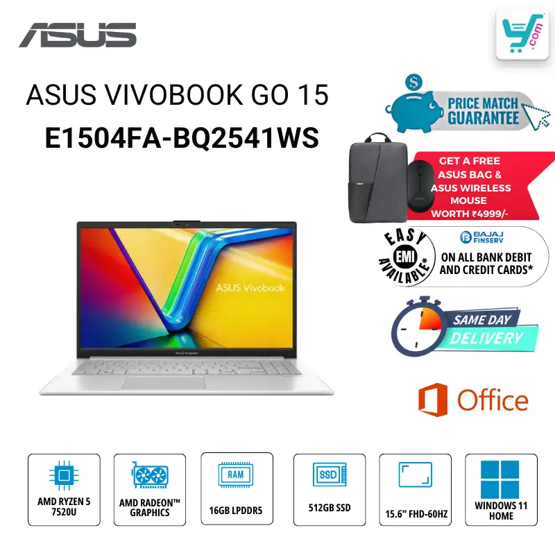 ASUS E1504FA-BQ2541WS Laptop Bangalore