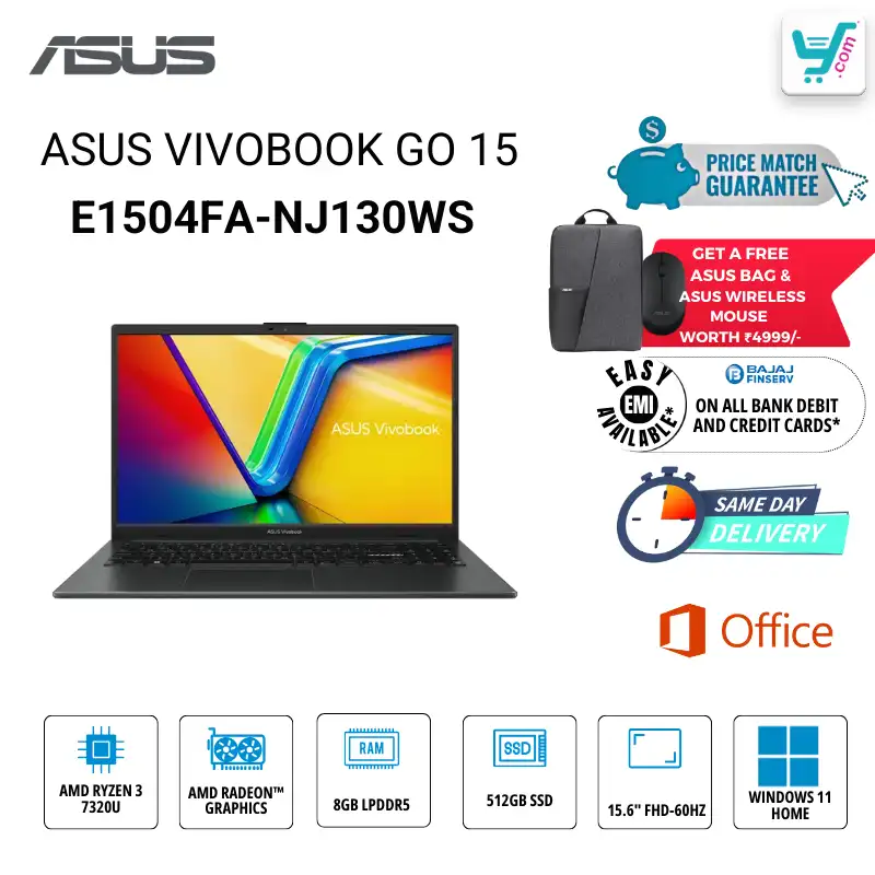ASUS E1504FA-NJ130WS Laptop Bangalore