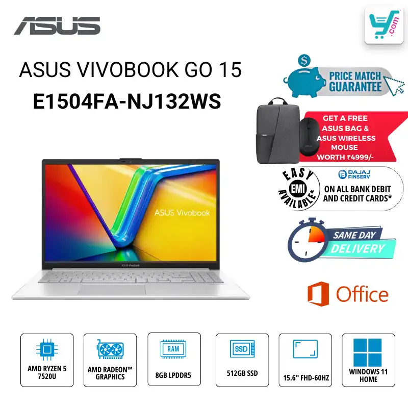 ASUS E1504FA-NJ132WS Laptop Bangalore