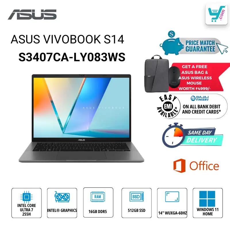 asus-vivobook-s-14-s3407ca-ly083ws-mist-blue-price-bangalore-store ASUS Vivobook S 14 OLED S3407CA-LY083WS Intel Core Ultra 7 258V Series 2 AI Laptop Bangalore