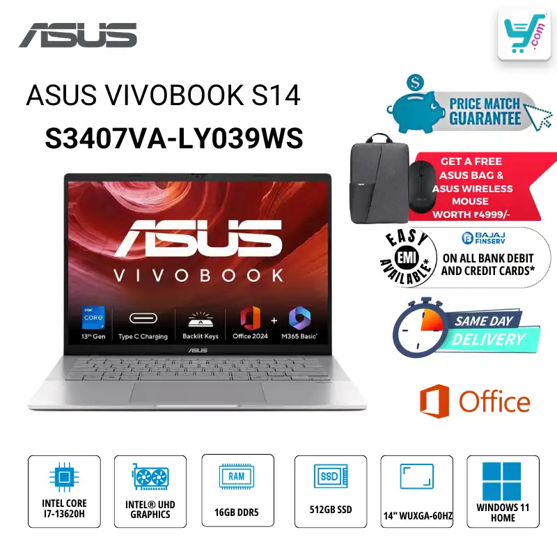 asus-vivobook-s-14-s3407va-ly039ws-mist-blue-price-bangalore-store ASUS Vivobook S 14 S3407VA-LY039WS Intel Core Ultra 5 226V Series 2 AI PC Bangalore