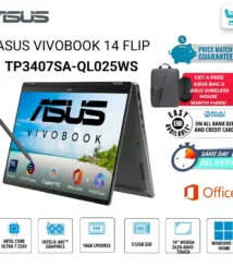ASUS Vivobook S 14 Flip OLED TP3407SA-QL025WS Intel Core Ultra 5 Series 2 Laptop Bangalore