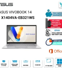 ASUS Vivobook 14 X1404VA-EB321WS 13th Gen i3 Quiet Blue Laptop Bangalore Store
