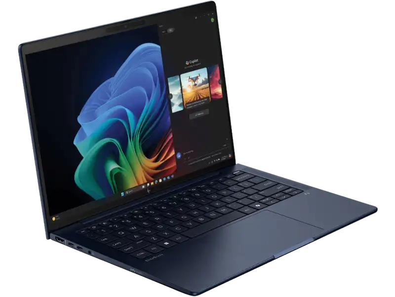 HP EliteBook X G1i B8QX7PT side profile showing slim design authorized dealer.