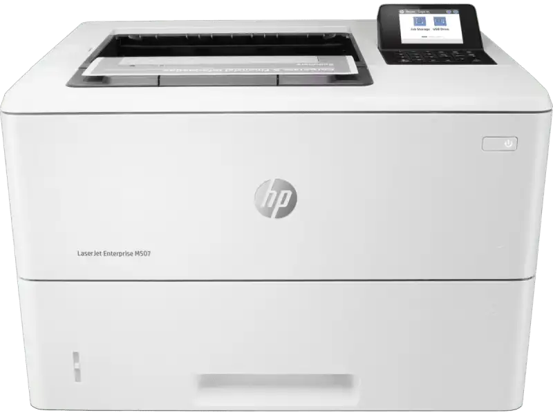 HP LaserJet Enterprise M507dn Printer 1PV87A (1) HP LaserJet Enterprise M507dn Printer (1PV87A) - Image 1