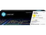 HP 222A Yellow Original LaserJet Toner Cartridge (W2222A)