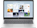 HP Laptop 14-ep0385tu C21ZCPA front view - Natural Silver Intel Core 5 laptop price Bangalore.