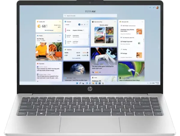 HP Laptop 14-ep1152TU C72QJPA front view - HP AI laptop price Bangalore Authorized Dealer.