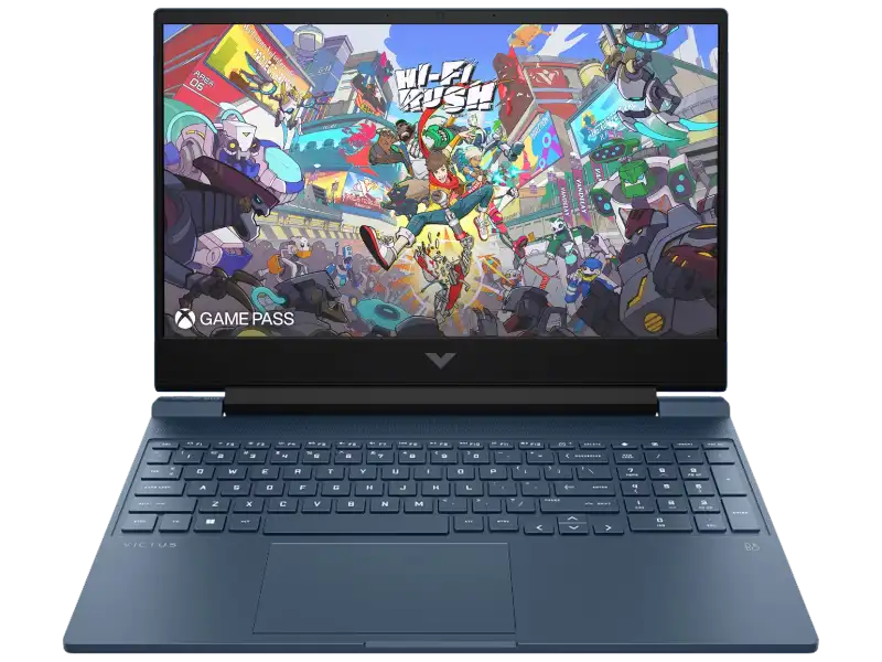 HP Victus 15-fa2103TX BV5E5PA front view - i7-13620H RTX 4050 6GB price Bangalore.