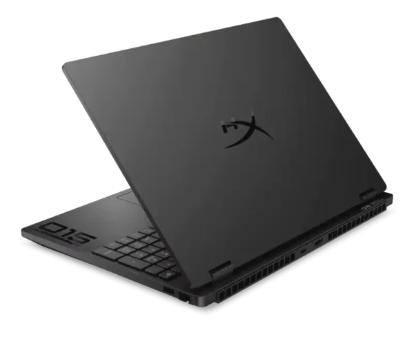 HyperX OMEN 15-gb0038AX D36DFPA Shadow Black lid with iridescent OMEN diamond logo.
