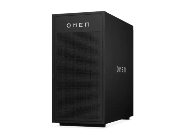 OMEN 35L GT17-0000in side profile showing 35L airflow-optimized tower.