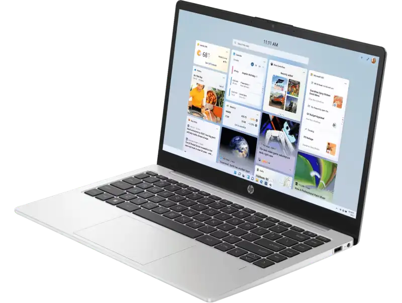 HP 240R 14 G10 C8HR9AT display showing narrow-bezel panel.