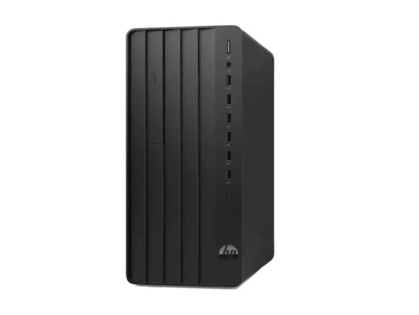 HP Pro Tower 280 G9 C1TM3AT rear view: HDMI, DisplayPort, VGA, and Serial port.