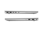 Side view of a silver HP ProBook 4 laptop showing ports like HDMI, USB-A, and USB-C.