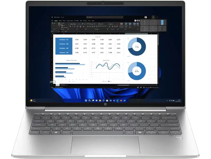 HP ProBook 440 G11 CD9A7PT#ACJ front view - Intel Core Ultra 5 8GB RAM price Bangalore.