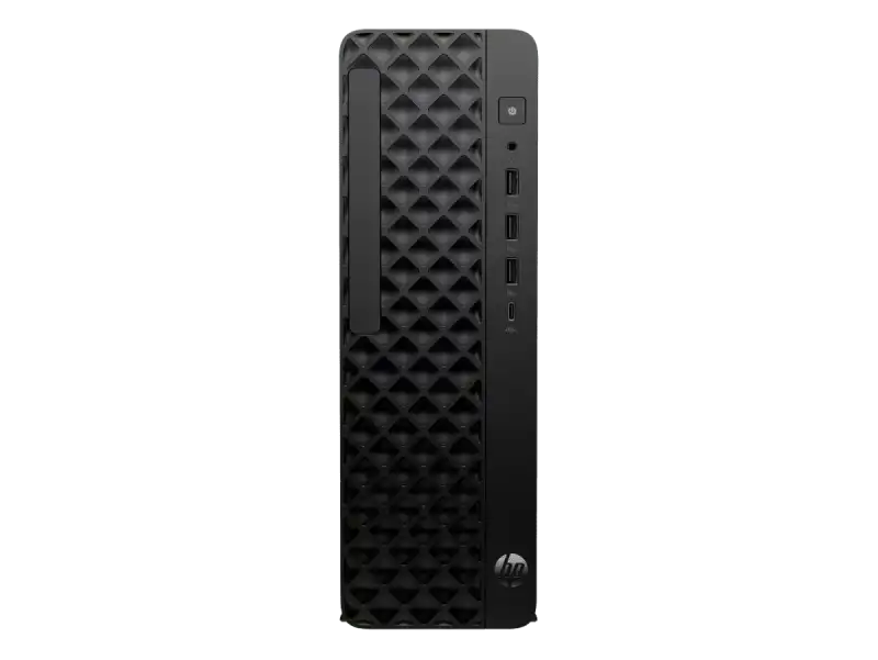 HP ProDesk 2 SFF G1i BN0S7PT front I/O: USB-C 10Gbps and 3x USB-A.