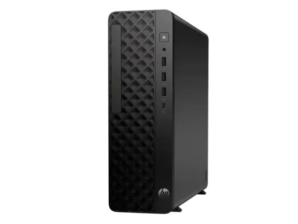 HP ProDesk 2 SFF G1i BN0S7PT rear view: HDMI 1.4b, DP 1.4a, and RJ-45.