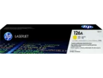 HP 126A Yellow Original LaserJet Toner Cartridge CE312A for HP LaserJet Pro CP 1025 printers.