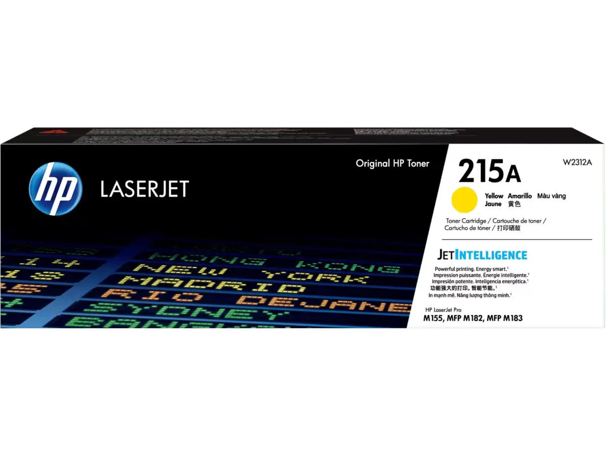 Hp 215A Yellow Toner Cartridge HP 215A Yellow Original LaserJet Toner Cartridge (W2312A) - Image 1