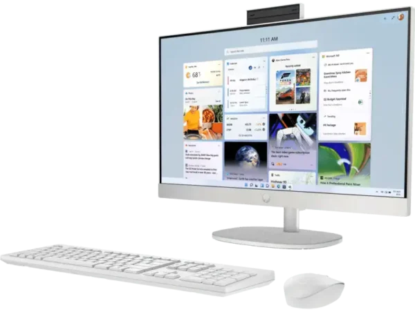 HP All-in-One 24-cr0271in D31SRPA 23.8-inch FHD IPS anti-glare display.