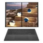 ASUS Zenbook DUO UX8407AA-SN183WS detachable Bluetooth keyboard and touchpad.