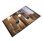 ASUS Zenbook DUO UX8407AA-SN183WS close-up of Moher Gray finish and logo.