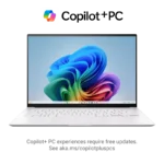 Asus Zenbook S14 OLED UX5406AA laptop with Intel Core Ultra 9, 32GB RAM, 1TB SSD, and Windows 11 Home.