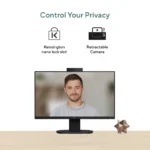 Asus V440VA-KBC5002WS All-in-One PC with retractable camera and Kensington lock slot.